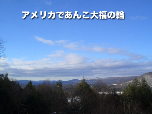 アメリカであんこ大福の輪 アメリカであんこ大福の輪